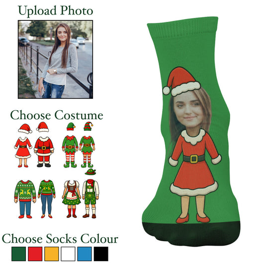 Personalized Christmas Socks – Funny & Unique Holiday Gift